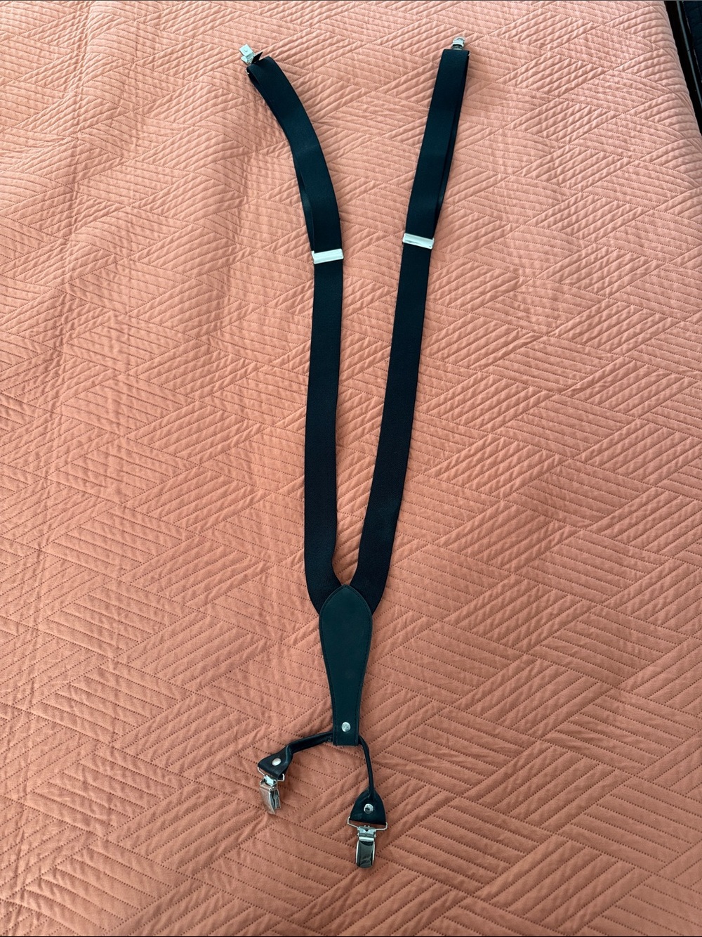 Target Black Men's Clip-On Suspenders